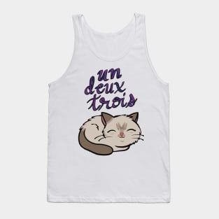 Un Deux Trois Cat ' Tank Top